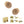 Old English Bridlington Door Knob Pack (Bathroom Set - 4