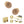 Old English Bridlington Door Knob Pack (Lock Set - 3