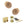 Old English Bridlington Door Knob Pack (Lock Set - Horizontal Bathlock, 4