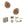 Old English Bridlington Door Knob Pack (Bathroom Set - 4