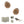 Old English Bridlington Door Knob Pack (Lock Set - Horizontal Bathlock, 3