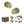Old English Harrogate Door Knob Pack (Lock Set - 3