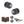 Old English Harrogate Door Knob Pack (Lock Set - Horizontal Sashlock, 3