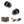 Old English Harrogate Door Knob Pack (Latch Set - 4