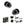 Old English Harrogate Door Knob Pack (Bathroom Set - 3