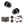 Old English Harrogate Door Knob Pack (Lock Set - 3