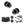 Old English Harrogate Door Knob Pack (Lock Set - 3