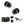 Old English Harrogate Door Knob Pack (Lock Set - Horizontal Bathlock, 4