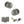 Old English Harrogate Door Knob Pack (Latch Set - 4