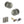 Old English Harrogate Door Knob Pack (Latch Set - 3