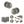 Old English Harrogate Door Knob Pack (Lock Set - 3