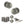 Old English Harrogate Door Knob Pack (Lock Set - Horizontal Sashlock, 3