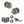 Old English Harrogate Door Knob Pack (Lock Set - Horizontal Sashlock, 4