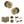 Old English Harrogate Door Knob Pack (Bathroom Set - 3