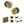 Old English Harrogate Door Knob Pack (Bathroom Set - 4