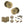 Old English Harrogate Door Knob Pack (Lock Set - 3