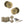 Old English Harrogate Door Knob Pack (Lock Set - Horizontal Sashlock, 4