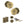 Old English Harrogate Door Knob Pack (Lock Set - Horizontal Bathlock, 4