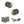 Old English Harrogate Door Knob Pack (Latch Set - 4