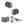 Old English Harrogate Door Knob Pack (Lock Set - Horizontal Sashlock, 3
