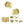 Old English Harrogate Door Knob Pack (Bathroom Set - 4