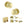 Old English Harrogate Door Knob Pack (Bathroom Set - 3