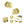Old English Harrogate Door Knob Pack (Lock Set - 3