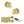 Old English Harrogate Door Knob Pack (Lock Set - Horizontal Bathlock, 4