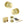Old English Harrogate Door Knob Pack (Lock Set - Horizontal Bathlock, 4