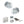 Old English Harrogate Door Knob Pack (Lock Set - Horizontal Bathlock, 4