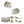 Old English Harrogate Door Knob Pack (Bathroom Set - 3