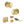 Old English Harrogate Door Knob Pack (Lock Set - Horizontal Bathlock, 4