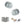 Old English Harrogate Door Knob Pack (Latch Set - 3