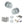 Old English Harrogate Door Knob Pack (Lock Set - 3
