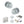 Old English Harrogate Door Knob Pack (Lock Set - 3