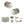 Old English Harrogate Door Knob Pack (Bathroom Set - 4