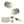 Old English Harrogate Door Knob Pack (Lock Set - Horizontal Bathlock, 4