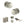 Old English Harrogate Door Knob Pack (Lock Set - Horizontal Bathlock, 4
