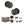 Old English Harrogate Door Knob Pack (Bathroom Set - 3