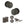 Old English Harrogate Door Knob Pack (Lock Set - Horizontal Sashlock, 4