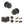 Old English Harrogate Door Knob Pack (Bathroom Set - 3