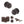 Old English Harrogate Door Knob Pack (Lock Set - Horizontal Bathlock, 3