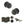 Old English Harrogate Door Knob Pack (Lock Set - Horizontal Bathlock, 4