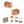 Old English Harrogate Door Knob Pack (Bathroom Set - 3