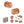 Old English Harrogate Door Knob Pack (Lock Set - 3