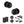 Old English Harrogate Door Knob Pack (Lock Set - 3