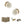 Old English Skipton Door Knob Pack (Latch Set - 3
