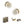 Old English Skipton Door Knob Pack (Latch Set - 3