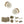 Old English Skipton Door Knob Pack (Bathroom Set - 4