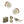 Old English Skipton Door Knob Pack (Lock Set - Horizontal Sashlock, 4